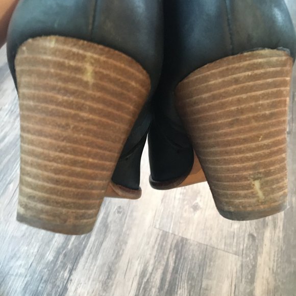 Madewell Black Leather Billie Boot - Picture 5 of 8